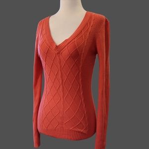 New York and Company V-Neck Pullover Sweater Size XS